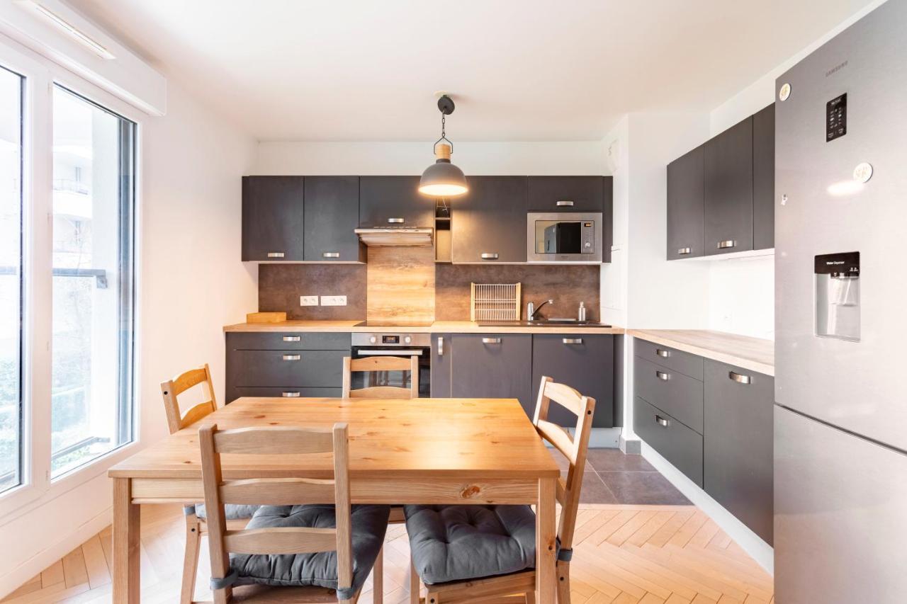 Apart Neuf Quartier Sympa Bois-Colombes Extérieur photo