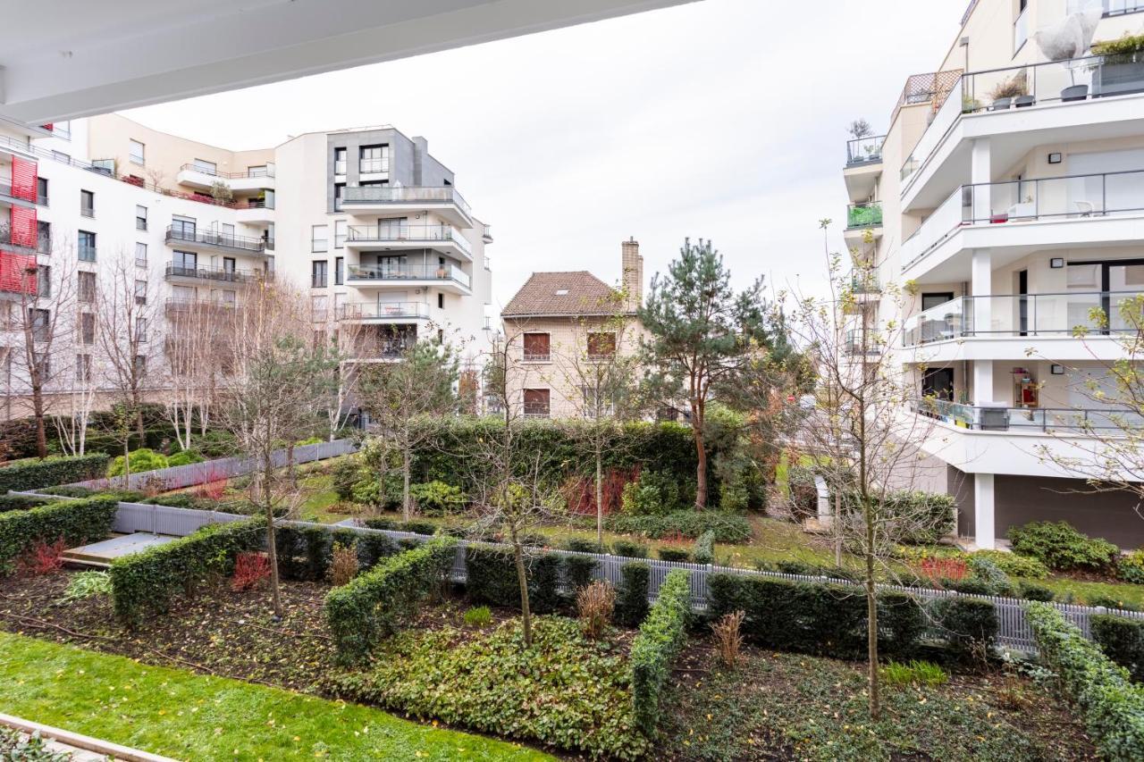 Apart Neuf Quartier Sympa Bois-Colombes Extérieur photo